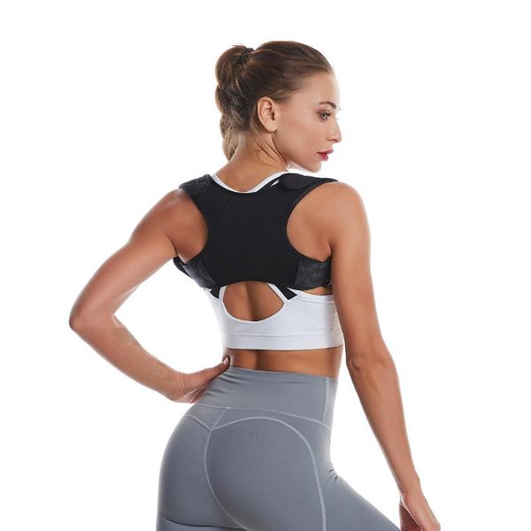 posture corrector for men and women adjustable upper back brace protection support humpback pain relief, Black;blue
posture corrector for men and women adjustable upper back brace protection support humpback pain relief, Black;blue