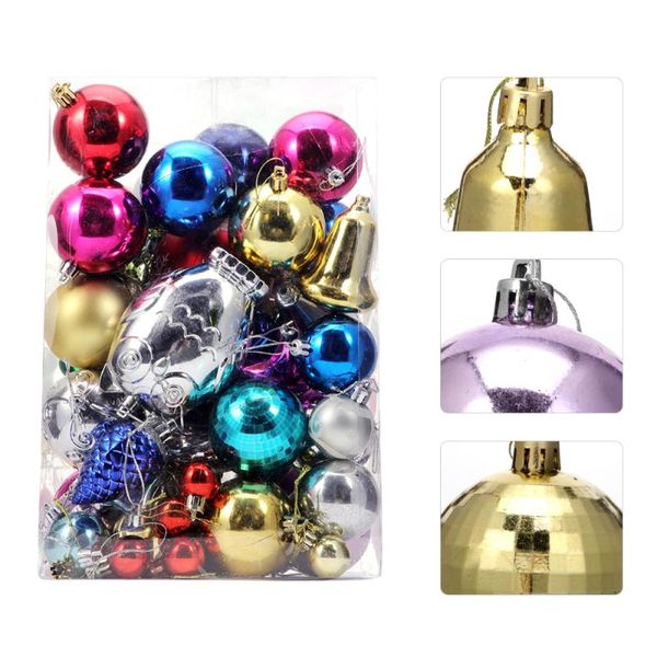 party decoration 1 box hanging balls ornaments christmas holiday supplies 
party decoration 1 box hanging balls ornaments christmas holiday supplies