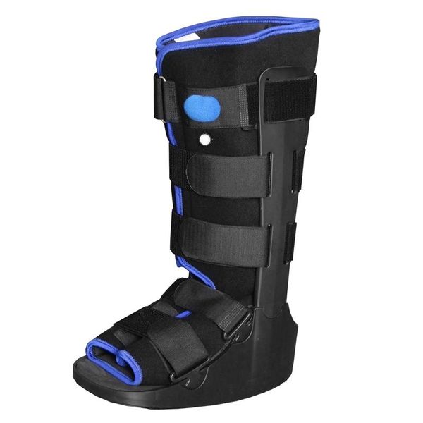 ankle support walking boot tall pneumatic for broken foot sprained fractures or achilles recovery, Blue;black
ankle support walking boot tall pneumatic for broken foot sprained fractures or achilles recovery, Blue;black