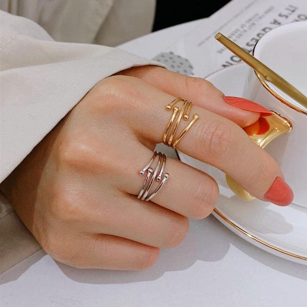 cluster rings amaiyllis s925 sterling silver minimalist open personality simple lines meteor shower female ring jewelry, Golden;silver
cluster rings amaiyllis s925 sterling silver minimalist open personality simple lines meteor shower female ring jewelry, Golden;silver