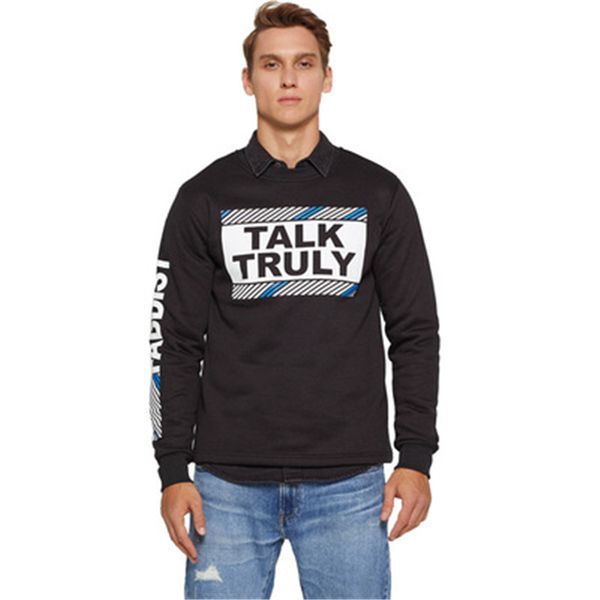 mens letters printing sweatshirts fashion trend long sleeve letter diagonal plus size hoodies designer male spring fleece casual pullover, Black
mens letters printing sweatshirts fashion trend long sleeve letter diagonal plus size hoodies designer male spring fleece casual pullover, Black