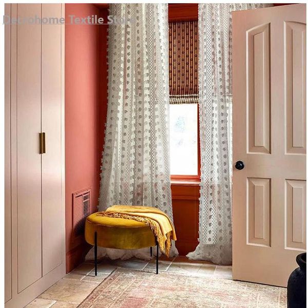 curtain & drapes 2021 retro french american white pompom floor-to-ceiling balcony living room curtains can be customized
curtain & drapes 2021 retro french american white pompom floor-to-ceiling balcony living room curtains can be customized