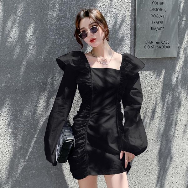 casual dresses women one piece dress autumn 2022 office lady french korea style full sleeve square collar white black, Black;gray
casual dresses women one piece dress autumn 2022 office lady french korea style full sleeve square collar white black, Black;gray