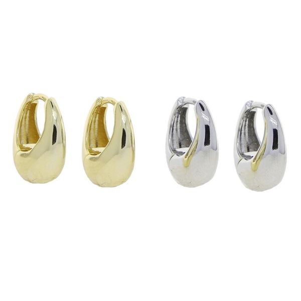 hoop & huggie chic water drop shaped earrings women's chunky hoops geometrical gold silver color minimalist wedding jewelry, Golden;silver
hoop & huggie chic water drop shaped earrings women's chunky hoops geometrical gold silver color minimalist wedding jewelry, Golden;silver