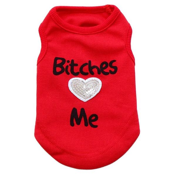 dog apparel vest soft cotton clothes for small dogs letter print sequins candy color tshirt pug yorks coat
dog apparel vest soft cotton clothes for small dogs letter print sequins candy color tshirt pug yorks coat