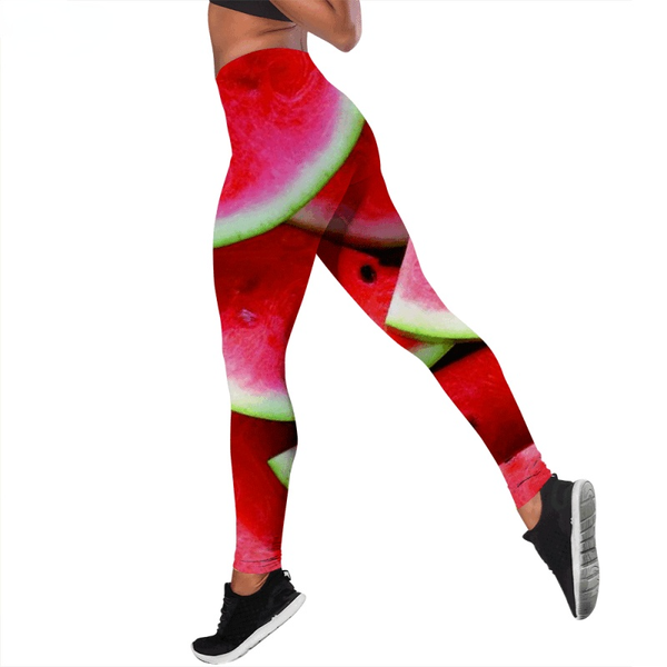 cloocl fruit watermelon women leggings ladies yoga suits sport suit 3d printed teens slim fitness clothes sets, Black
cloocl fruit watermelon women leggings ladies yoga suits sport suit 3d printed teens slim fitness clothes sets, Black