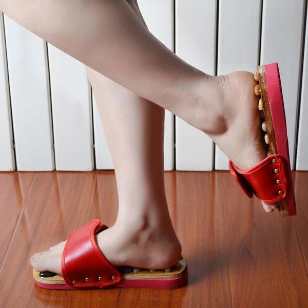 acupressure points massage cobblestone slipper red black flat shoes women arrival pain relief foot relaxation lovers slipers slippers
acupressure points massage cobblestone slipper red black flat shoes women arrival pain relief foot relaxation lovers slipers slippers
