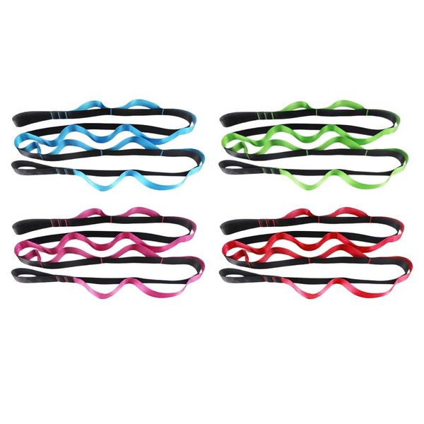 resistance bands fitness yoga stretching strap elastic pull belt sports body