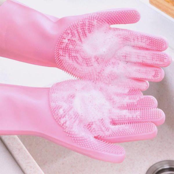 disposable gloves 1 pair thicken dishwashing multifunction magic silicone scrubber dish washing sponge kitchen cleaning
disposable gloves 1 pair thicken dishwashing multifunction magic silicone scrubber dish washing sponge kitchen cleaning