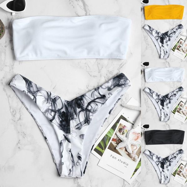 women's swimwear women bikini set floral print push-up swimsuit beachwear padded brazilian 2021 micro, White;black
women's swimwear women bikini set floral print push-up swimsuit beachwear padded brazilian 2021 micro, White;black