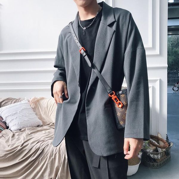 men's suits & blazers gray small suit casual jacket korean-style youth handsome benxi dress student men clothing, White;black
men's suits & blazers gray small suit casual jacket korean-style youth handsome benxi dress student men clothing, White;black