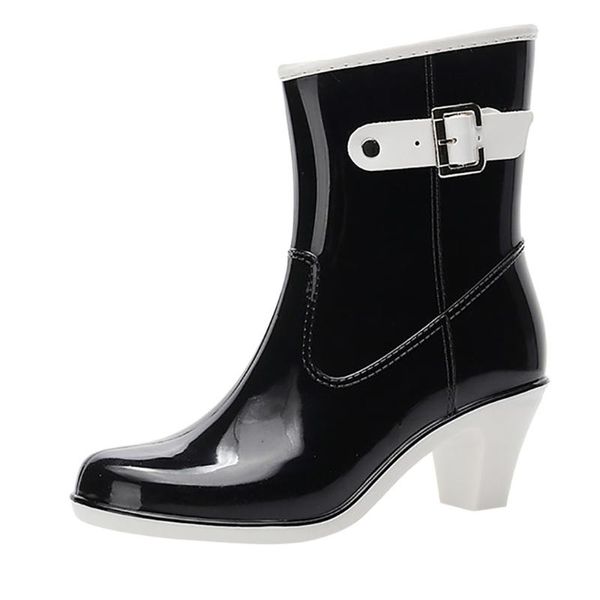 boots vogue women women\x27s shoes rain punk style mid snow non-slip outdoor waterproof water jly11, Black
boots vogue women women\x27s shoes rain punk style mid snow non-slip outdoor waterproof water jly11, Black