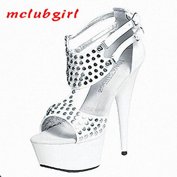 mclubgirl 15cm heels riveted super high heels, baked lacquer, hollow package, heel instep sandals, women's shoes lyp sandals, Black
mclubgirl 15cm heels riveted super high heels, baked lacquer, hollow package, heel instep sandals, women's shoes lyp sandals, Black