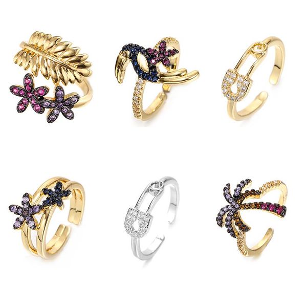 1pcs plant flower crystal rhinestone open rings for women fashion finger copper adjustable wedding engagement jewelry gift cluster, Golden;silver
1pcs plant flower crystal rhinestone open rings for women fashion finger copper adjustable wedding engagement jewelry gift cluster, Golden;silver