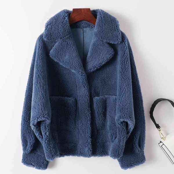 women's wool & blends women autumn winter fur coat granular sheep shearing jacket korean female warm short loose lambswool outerwe, Black
women's wool & blends women autumn winter fur coat granular sheep shearing jacket korean female warm short loose lambswool outerwe, Black