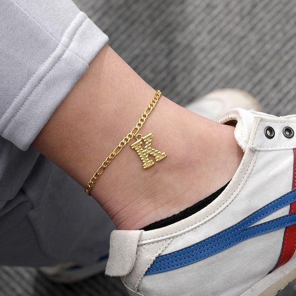 anklets initial letter for women fashion english a-z alphabet accessories foot ankle jewelry gift stainless steel chain 21+10cm, Red;blue
anklets initial letter for women fashion english a-z alphabet accessories foot ankle jewelry gift stainless steel chain 21+10cm, Red;blue