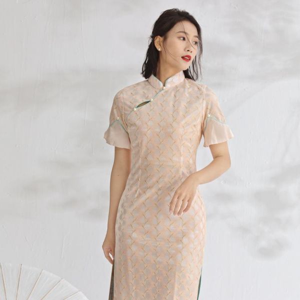 ethnic clothing beige vintage vestidos improved elegant cheongsams classic slim lace mandarin collar qipao beading retro button chinese dres, Red
ethnic clothing beige vintage vestidos improved elegant cheongsams classic slim lace mandarin collar qipao beading retro button chinese dres, Red