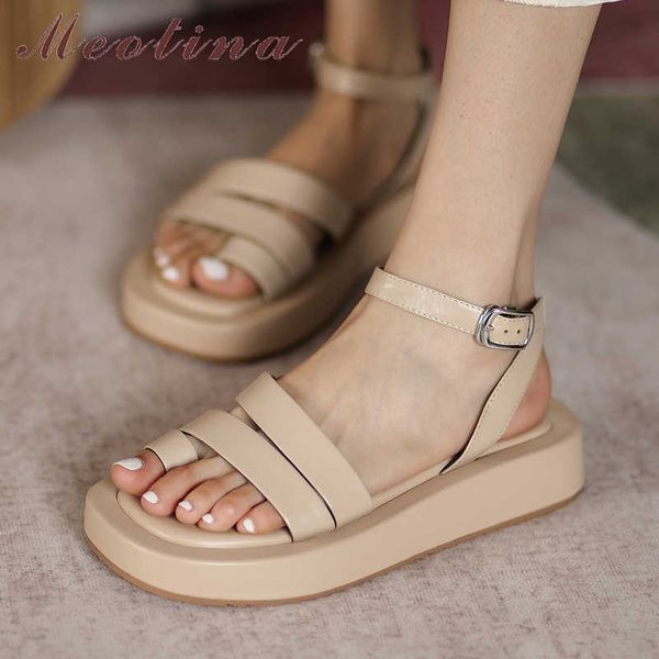 meotina women shoes genuine leather sandals ankle strap flat sandals square toe cow leather ladies footwear summer black fashion 210608
meotina women shoes genuine leather sandals ankle strap flat sandals square toe cow leather ladies footwear summer black fashion 210608