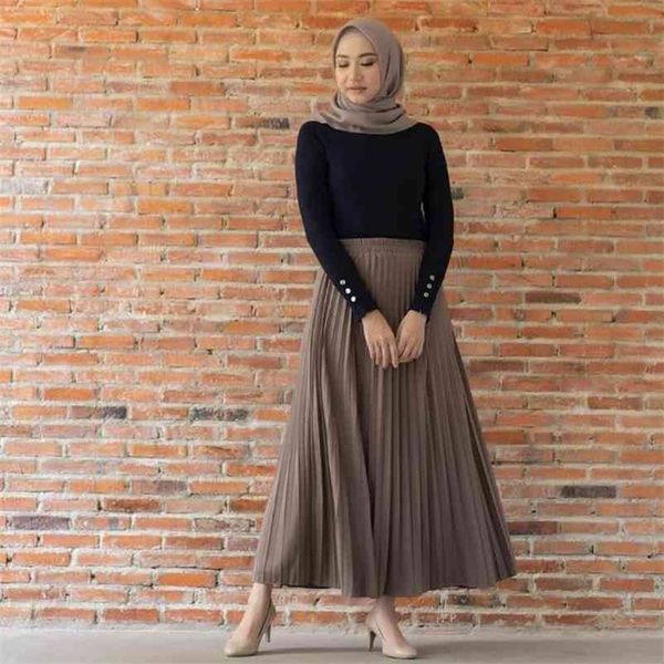 plus size long pleated skirt abaya muslim high waist maxi skirt turkish islamic skirts for women clothing jupe plissee femme 210401, Black
plus size long pleated skirt abaya muslim high waist maxi skirt turkish islamic skirts for women clothing jupe plissee femme 210401, Black