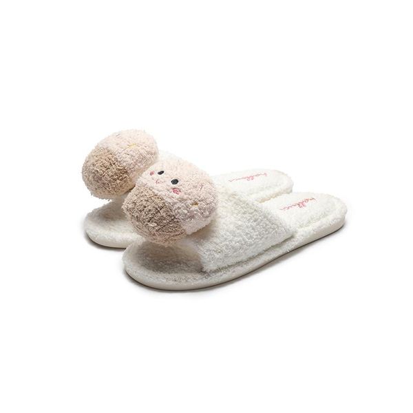 cartoon open toe girl indoor slippers fish mouth waterproof non-slip home, Black 
cartoon open toe girl indoor slippers fish mouth waterproof non-slip home, Black