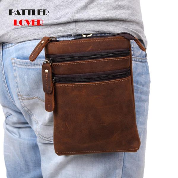 real leather men casual design small waistbag cowhide fashion hook bum bag waist belt pack cigarette case 7.5" phone pouch bags
real leather men casual design small waistbag cowhide fashion hook bum bag waist belt pack cigarette case 7.5" phone pouch bags
