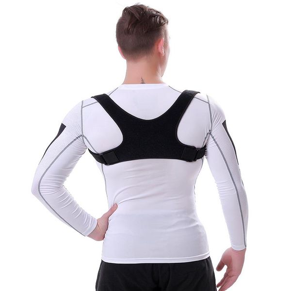 back support for men women posture corrector long time sit sport shoulder protector brace improve bad, Black;blue
back support for men women posture corrector long time sit sport shoulder protector brace improve bad, Black;blue