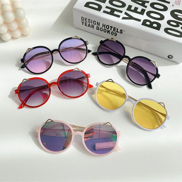 sunglasses children colors geometry shape fashion round boys girls vintage uv protection classic kids eyewear, Blue
sunglasses children colors geometry shape fashion round boys girls vintage uv protection classic kids eyewear, Blue