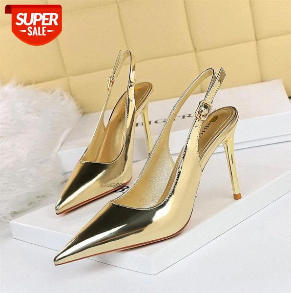 869-5 european and american style nightclub thin metal heel stiletto high shallow mouth pointed toe hollow back strap single shoe #iq8u
869-5 european and american style nightclub thin metal heel stiletto high shallow mouth pointed toe hollow back strap single shoe #iq8u