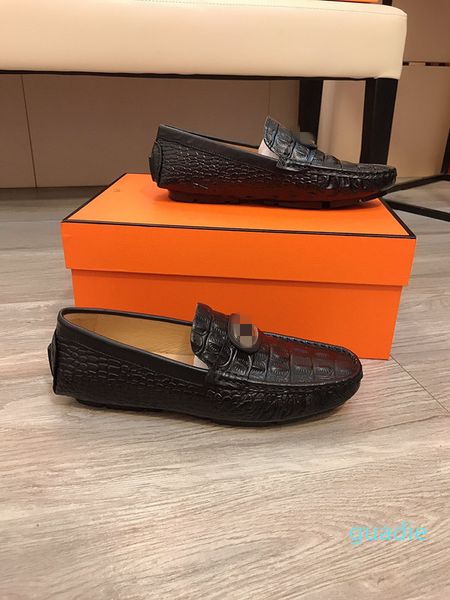 fashion-designers men casual shoes luxurious genuine leather lowest slip-on men loafers mens leisure dress shoes, Black
fashion-designers men casual shoes luxurious genuine leather lowest slip-on men loafers mens leisure dress shoes, Black