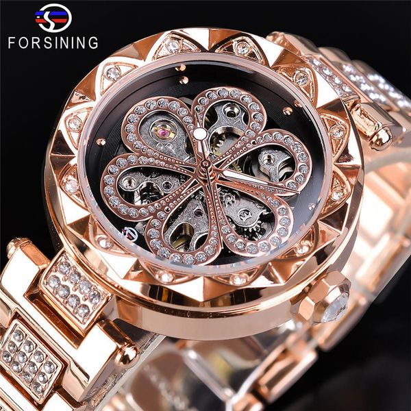 wrist watch forsing women's fashion leisure rhinestone hollowed out mechanical waterproof automatic, Slivery;brown
wrist watch forsing women's fashion leisure rhinestone hollowed out mechanical waterproof automatic, Slivery;brown