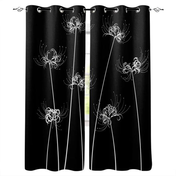 lycoris flower black curtains for kids children boys girls room living window drapes curtain treatments &
lycoris flower black curtains for kids children boys girls room living window drapes curtain treatments &