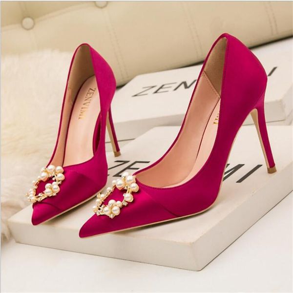 dress shoes 2021 wedding female red satin rhinestone bridesmaid pointed high heel stiletto single bridal, Black
dress shoes 2021 wedding female red satin rhinestone bridesmaid pointed high heel stiletto single bridal, Black