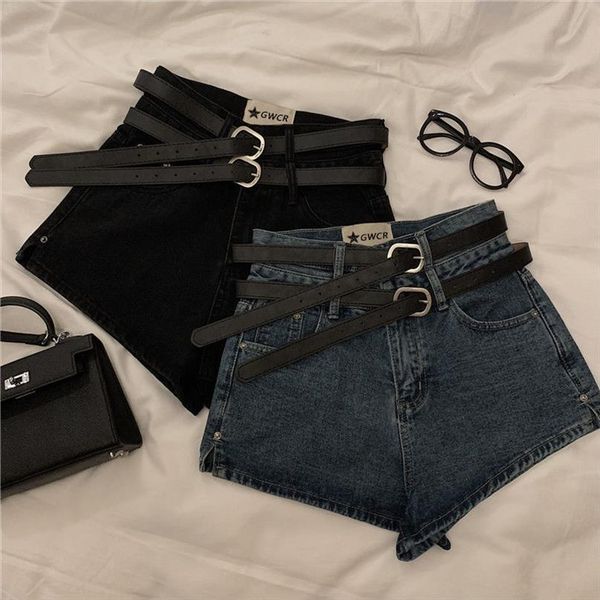 elastic wide leg casual womens shorts plus size high waist korean fashion short pants jean denim vintage summer, White;black
elastic wide leg casual womens shorts plus size high waist korean fashion short pants jean denim vintage summer, White;black