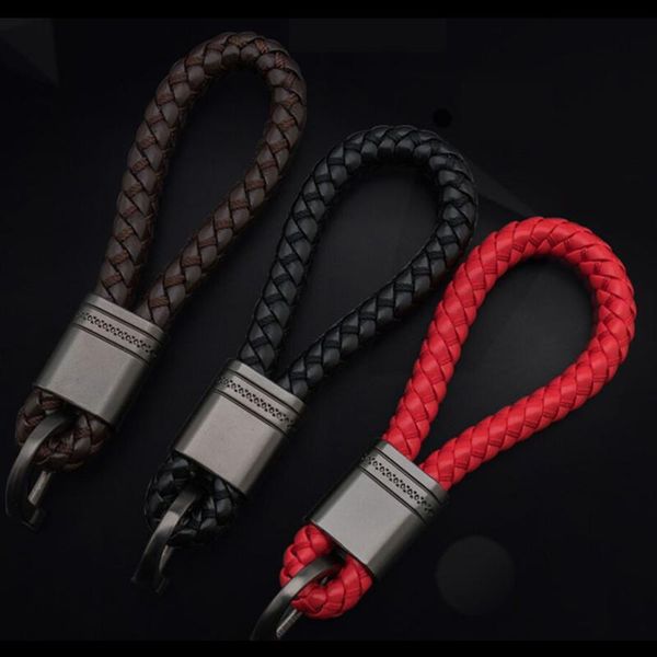 keychains 1x hand woven leather car keychain keyring for ford focus 2 3 4 ecosport mondeo explorer accessories, Silver 
keychains 1x hand woven leather car keychain keyring for ford focus 2 3 4 ecosport mondeo explorer accessories, Silver