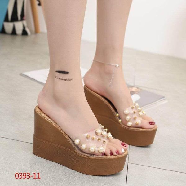 slippers est fashion rivet design peep toe platform wedge outdoor black summer shoes woman super high sandals
slippers est fashion rivet design peep toe platform wedge outdoor black summer shoes woman super high sandals