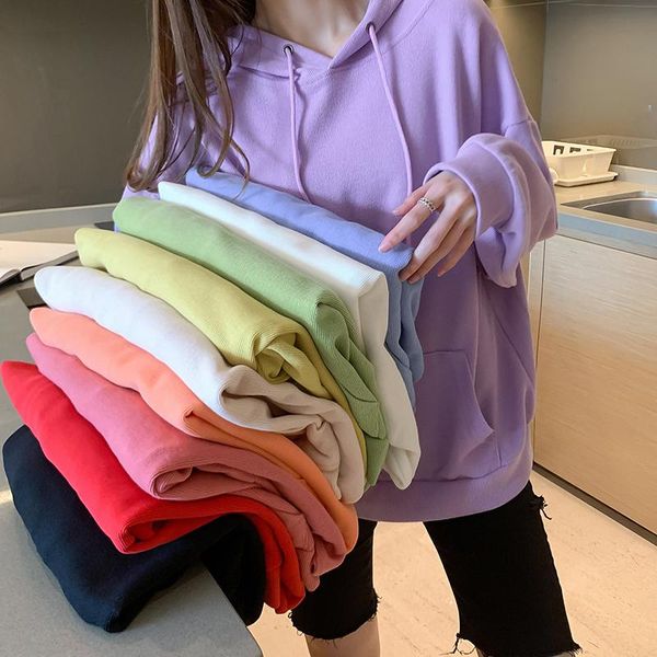 women's hoodies & sweatshirts 10 colors casual 2021 autumn fleece hoodie oversize woman clothing fashion pullovers hooded jacket t861, Black
women's hoodies & sweatshirts 10 colors casual 2021 autumn fleece hoodie oversize woman clothing fashion pullovers hooded jacket t861, Black
