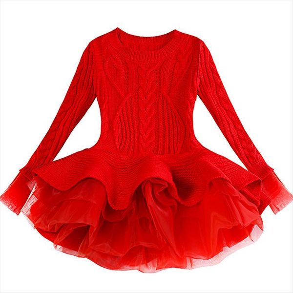 red tutu girls long sleeve girl dress knit winter autumn tulle casual kids for christmas party, Red;yellow
red tutu girls long sleeve girl dress knit winter autumn tulle casual kids for christmas party, Red;yellow