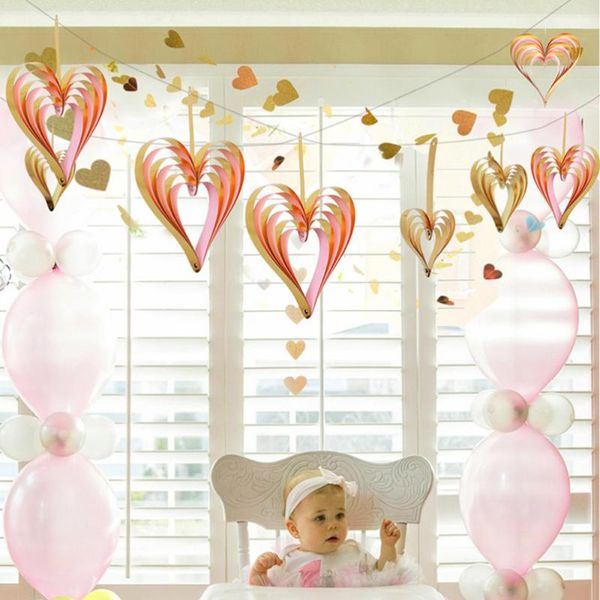decorative objects & figurines set of 4pcs heart shaped hanging decoration three-dimensional paper for valentine's day wedding (golden
decorative objects & figurines set of 4pcs heart shaped hanging decoration three-dimensional paper for valentine's day wedding (golden