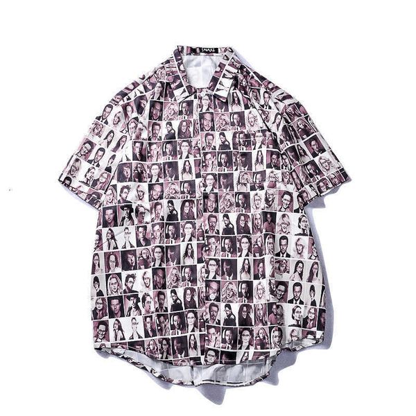 men's casual shirts street style clothes vintage printed designer cardigan short sleeve loose mens with buttons fa d4xt, White;black
men's casual shirts street style clothes vintage printed designer cardigan short sleeve loose mens with buttons fa d4xt, White;black
