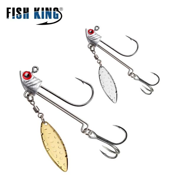 7.6/9.8/17.5g silver gold jig lead head soft lure fishing hook with metal spoon 3d eye silicone bait tackle bass hooks
7.6/9.8/17.5g silver gold jig lead head soft lure fishing hook with metal spoon 3d eye silicone bait tackle bass hooks