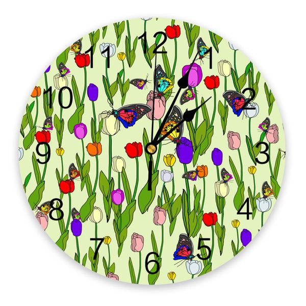 wall clocks tulips and butterflies pvc clock living room decoration modern design home decore digital
wall clocks tulips and butterflies pvc clock living room decoration modern design home decore digital