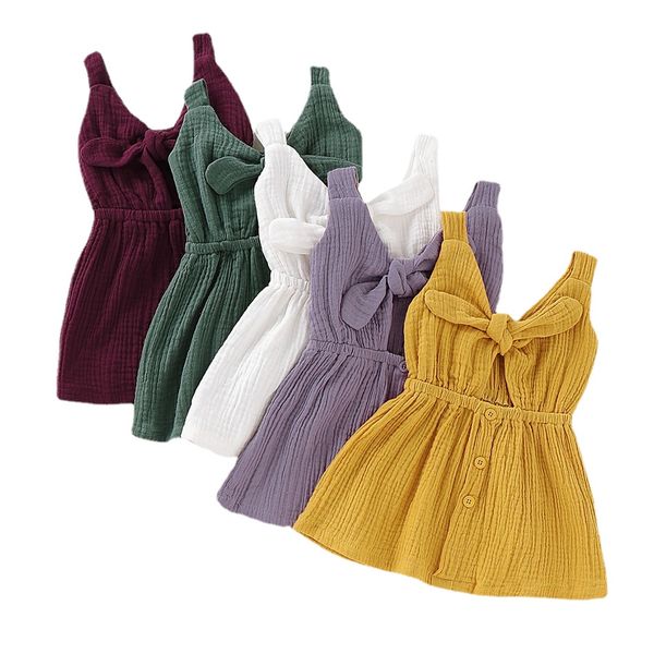 summer toddler girl dress cotton linen muslin kids dresses for girls bowknow backless strap dress, Red;yellow
summer toddler girl dress cotton linen muslin kids dresses for girls bowknow backless strap dress, Red;yellow