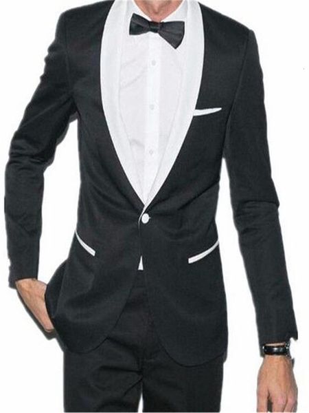 men's suits & blazers men's suit smolking bridegroom thin and culinary evening s for black men tuxedo prom wear blazers with pants, White;black
men's suits & blazers men's suit smolking bridegroom thin and culinary evening s for black men tuxedo prom wear blazers with pants, White;black