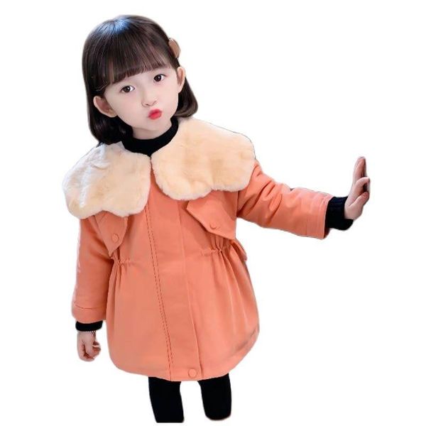 down coat girls waist korean winter clothes plus velvet cotton jackets outerwear children's clothing 2-6 years, Blue;gray
down coat girls waist korean winter clothes plus velvet cotton jackets outerwear children's clothing 2-6 years, Blue;gray