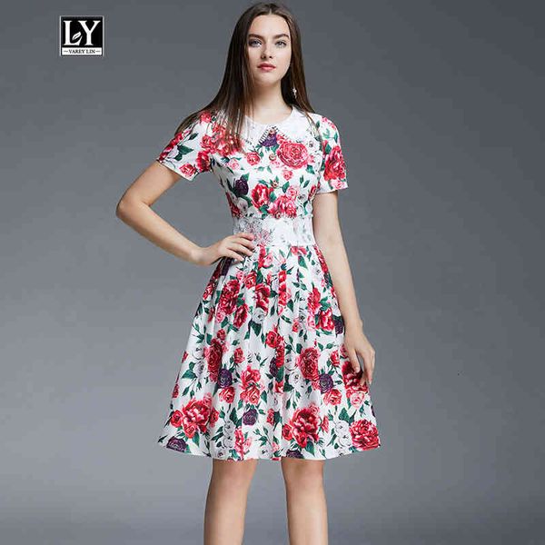 dresses women elegant party summer single breasted diamonds lace patchwork floral knee-length dress vestidos, Black;gray
dresses women elegant party summer single breasted diamonds lace patchwork floral knee-length dress vestidos, Black;gray