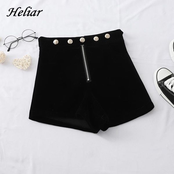 women's shorts heliar women beading high street zipper wide leg woman korean style ol 2021 autumn winter chic, White;black
women's shorts heliar women beading high street zipper wide leg woman korean style ol 2021 autumn winter chic, White;black