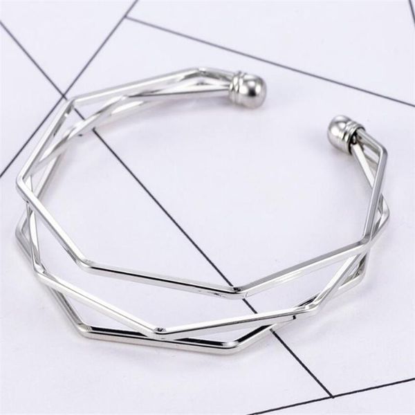 tennis creative hollow out multi-layer irregular open women's bracelet elegant lady charm party accessories fashion feminine jewelry, Golden;silver
tennis creative hollow out multi-layer irregular open women's bracelet elegant lady charm party accessories fashion feminine jewelry, Golden;silver