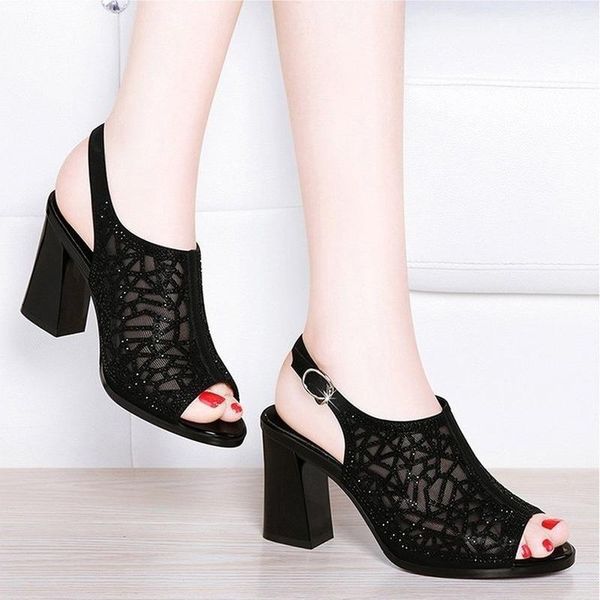 dress shoes women high heel elegant party solid ankle strap women's belt buckle sandals rhinestone ladies, Black
dress shoes women high heel elegant party solid ankle strap women's belt buckle sandals rhinestone ladies, Black