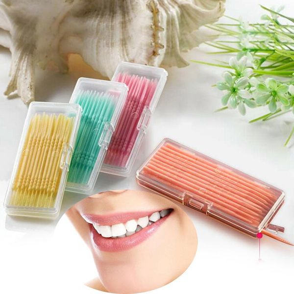 toothbrush 40pcs 6 colors eco-friendly tooth pick portable double-headed plastic toothpick oral dental picks
toothbrush 40pcs 6 colors eco-friendly tooth pick portable double-headed plastic toothpick oral dental picks