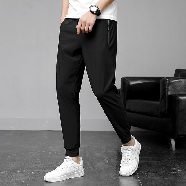 silk ice pants men's summer thin quick drying sports leisure for young and middle aged, Black
silk ice pants men's summer thin quick drying sports leisure for young and middle aged, Black